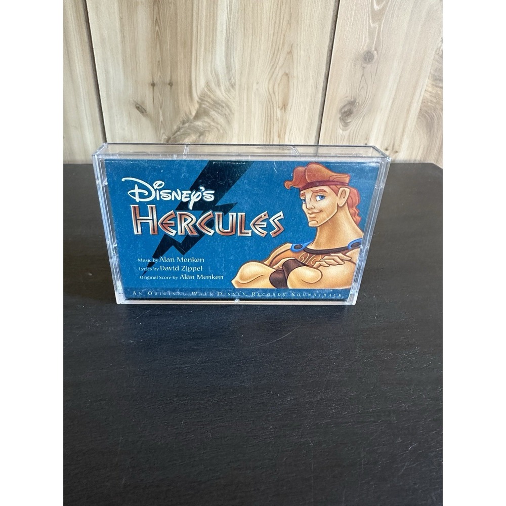 Disney Hercules Original Soundtrack] Alan Menken Cassette Look RARE